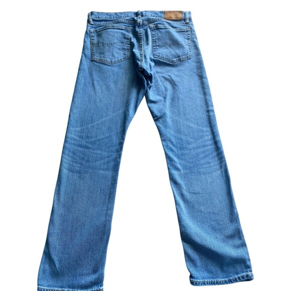 Polo Ralph Lauren Men’s Slim Straight Jeans 34x30 Medium Wash Stretch Denim Blue - Picture 5 of 8